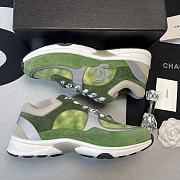 Chanel Low Top Green - 3