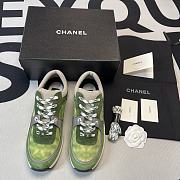 Chanel Low Top Green - 5