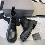 Balenciaga Strike Lace-Up Boot Black  590974WA9601000 - 1