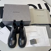 Balenciaga Strike Lace-Up Boot Black  590974WA9601000 - 5