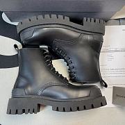 Balenciaga Strike Lace-Up Boot Black  590974WA9601000 - 3