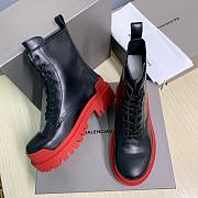 Balenciaga Strike Lace-Up Boot Red Soles - 1