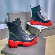 Balenciaga Strike Lace-Up Boot Red Soles - 5