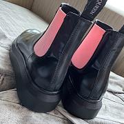 Alexander McQueen Hybrid Chelsea Boot Black Pink - 3