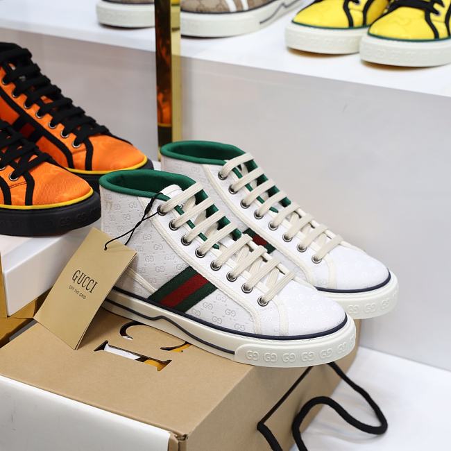 Gucci Off The Grid High Top White  GG  - 1