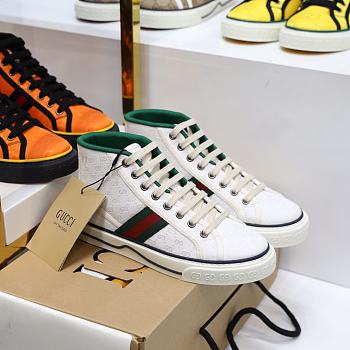 Gucci Off The Grid High Top White  GG 