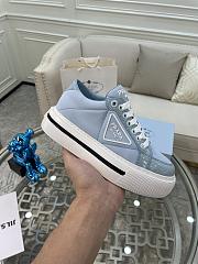 PRADA Milano Low Top Blue - 6