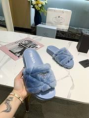 Prada Sandals Blue - 4