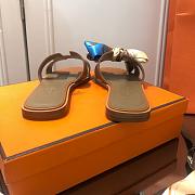 Hermes Slippers Brown - 2