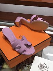 Hermes Slippers Pink - 3