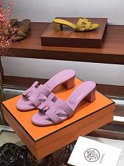 Hermes Slippers Pink - 5