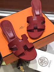 Hermes Slippers Red - 1