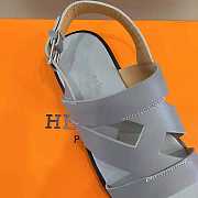 Hermes Sandal Blue - 2