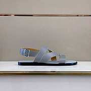 Hermes Sandal Blue - 4