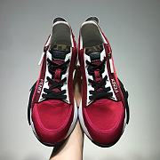 Fendi Nylon Low Top Red White - 3