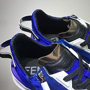 Fendi Nylon Low Top Blue White - 2