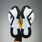 Fendi Nylon Low Top Yellow Black White - 4