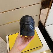 Fendi Leather Low Top Triple Black 7E1374ABNSF0ABB - 5