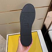 Fendi Leather Low Top Triple Black 7E1374ABNSF0ABB - 4