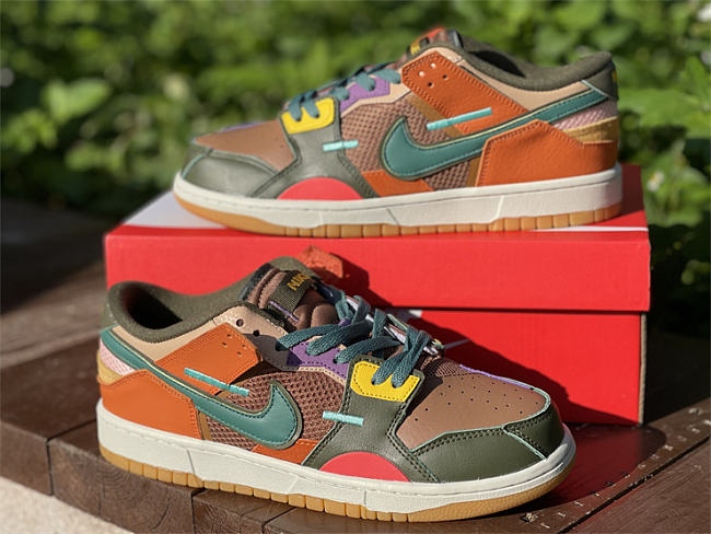 Nike Dunk Low Scrap Archeo Brown DB0500-200 - 1