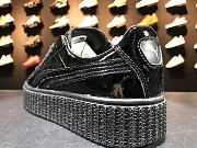 Puma Creeper Rihanna Fenty Cracked Leather Black 364465-01 - 4