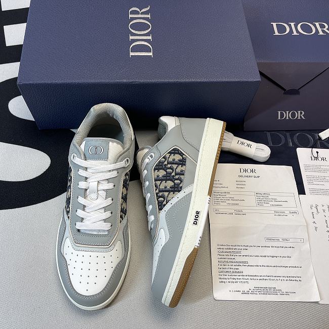 Dior B27 Low Gray White 3SN272ZIR_H165 - 1