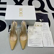 J'ADIOR SLINGBACK PUMP Nude Patent Calfskin 9cm - 4