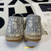 DIOR GRANVILLE ESPADRILLE Gray Dior KDB585OBE_S33G - 3