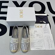 DIOR GRANVILLE ESPADRILLE Gray Dior KDB585OBE_S33G - 6