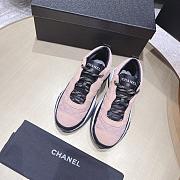 Chanel Low Fabric & Suede Calfskin Pink & Beige G38290 Y55436 K3167 - 3