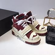 D&G Sneaker High Top Red White - 1