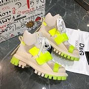 D&G Sneaker High Top  White Light Green  - 2