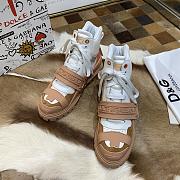 D&G Sneaker High Top Nude - 2