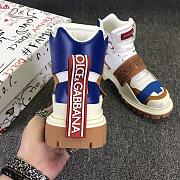 D&G Sneaker High Top Blue  - 5