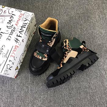 D&G Sneaker High Top Black 