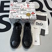 D&G Super King Sneaker Low Black  - 3