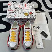 D&G Super King Sneaker Low Black Red  - 3