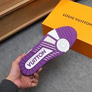 Louis Vuitton Trainer White Purple - 2