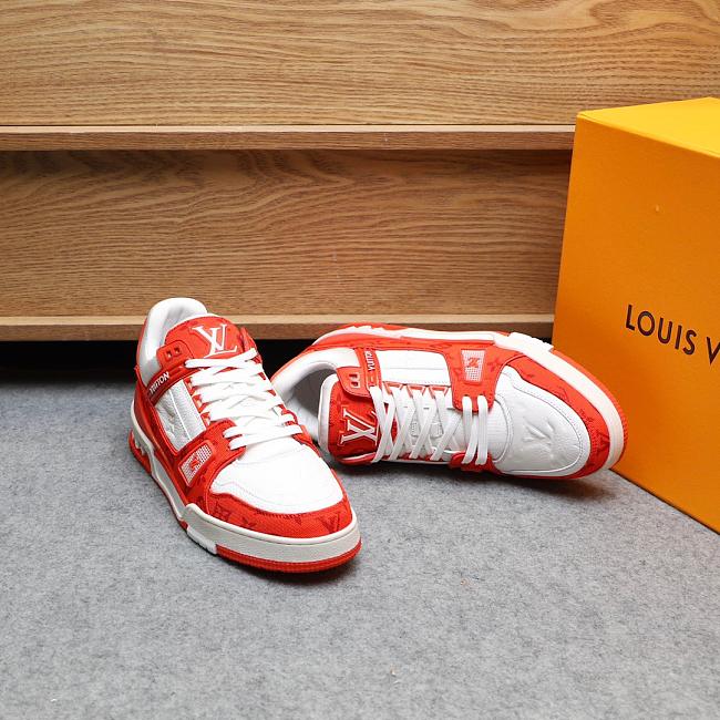 Louis Vuitton Trainer Red White - tipify.ru