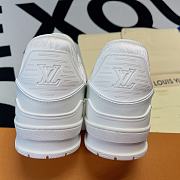 Louis Vuitton Trainer All White  - 2