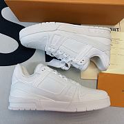 Louis Vuitton Trainer All White  - 3