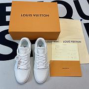 Louis Vuitton Trainer All White  - 4