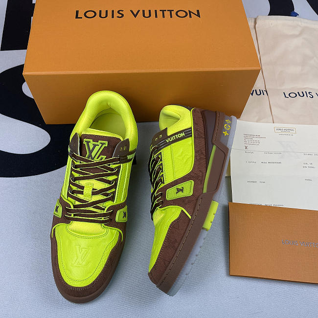 Louis Vuitton Trainer Brow Green Light - 1