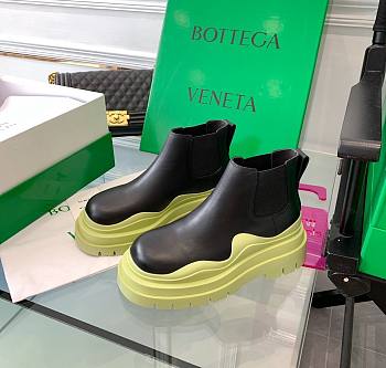 Bottega Boots High  Black Seagrass