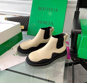 Bottega Boots High Soles Clear