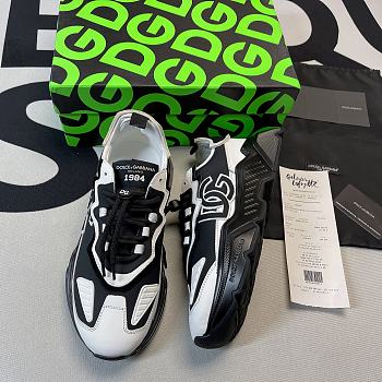 D&G Super King Sneaker Low Black White