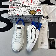 D&G Super  Low White Blue  - 1