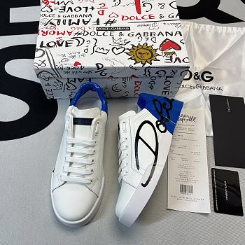 D&G Super  Low White Blue 