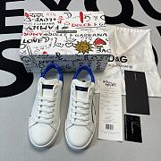 D&G Super  Low White Blue  - 5