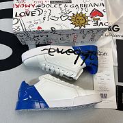 D&G Super  Low White Blue  - 2